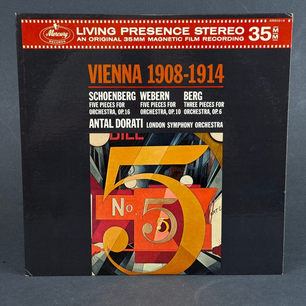 ANTAL DORATI Vienna 1908-1914 MERCURY LP Record PROMOTIONAL COPY - NEAR MINT